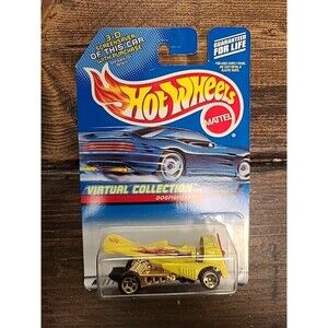 Vintage NOS 2000 Hot Wheels Dogfighter #137 Virtual Collection Gold Spoke Wheels